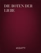 Die Boten Der Liebe Two-Part choral sheet music cover